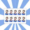 Fan Zhendong Foto de Identificación de 1 pulgada Meet and Greet Merchandising de Apoyo Estilo Mismo de Tiktok