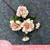 Tulipán Rosa Mesa Hotel Ramo Estilo Europeo Boda Rosa Claro Arreglo de Flores Artificiales Arreglo Floral Guía de Carretera