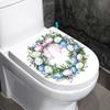 Comércio exterior guirlanda de Páscoa ovo banheiro vaso sanitário adesivos decoração de casa adesivos de parede autoadesivo atacado