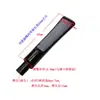 Accesorios para Pipa de Madera de Brezo DIY Boquilla Mango Tipo Sillín Grosor Longitud Cola Pequeña m Filtro Negro