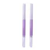 Recortador de cejas macro de doble cabeza para mujeres, impermeable y afilado, seguro para estudiantes y principiantes