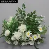Novo Suporte de Chão para Flores de Casamento 50cm Flores Realistas Decoração de Casamento Arranjo de Flores Palco T Flores para Corredor Flores Artificiais de Casamento