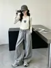 Pantalones casuales de otoño para niñas mayores, nueva ropa infantil de primavera y otoño, pants deportivos para niñas, holgados, versátiles, elegantes y modernos