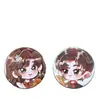 Insignias Personalizadas de Hojalata con Doble Destello, Broches Personalizados de Estudiante de Anime, Insignias Personalizadas de Alto Valor