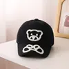 Gorra de Béisbol Infantil Primavera Bordado de Letra Inglesa Estilo Occidental Moda Versátil Sombrero de Sol para Bebés Niños y Niñas Tendencia