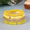 Pulseras de Arcilla Suave con Cuentas Amazon Ximiya de Venta Caliente para Ensartar Cuentas Juego de Pulseras Multicapa Joyería de Mano En Stock Venta al por Mayor
