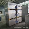 Foto de sala de vapor para pão cozido no vapor porta dupla 40*60 carrinho sala de vapor de fábrica armário de vapor a gás