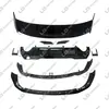 Adecuado para 21 BMW Serie 1 hatchback F40 modificado kit de faldón lateral de labio delantero y trasero pequeño MP alerón superior