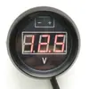 Kit de Modificación de Voltímetro Indicador Redondo Electrónico de 12V24V para Voltaje, Inductancia, Temperatura del Agua, Aceite del Motor, Nivel de Aceite, Combustible Envío Gratis