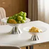 Plato de Fruta con Drenaje Accesible Lujo Creativo Elegante Moderno Hogar Cesta de Fruta Mesa de Café Sala de Estar Barra Hotel Plato para Dulces y Snacks