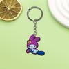 Llavero creativo de la serie Sanrio etsyPVC de goma suave DIY llavero creativo decorativo pequeño regalo creativo Steam