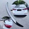 Adecuado para Hyundai Elantra 2016-2020 Ala Trasera, Ala Fija sin Pintar y sin Taladro Decoración Ala Trasera Modificada