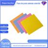 Tecido Colorido de Retalho Personalizado Viscose Poliéster Agulhado Não Tecido Absorvente de Água e Óleo Retalho de Algodão Agulhado Secagem Rápida