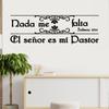 Adesivos de parede personalizados com slogan inspirador, simples e sofisticado, decoração de fundo de estúdio, sala de estar, adesivos autoadesivos