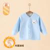 Ropa de Otoño e Invierno para Bebé con Forro Polar Chaqueta Cálida para Bebé Recién Nacido para Niños y Niñas Ropa Exterior de Manga Larga de Invierno sin Costuras para Bebé