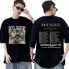 Nueva Camiseta Gráfica Estilo Comercio Exterior Rap de los 90 Ola de Barras Última Vuelta Tour 2025 para Hombres y Mujeres H