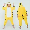 Otoño e Invierno Lindo Antena Bebé Tintín Dibujos Animados Siamés Pijama Algodón Terciopelo Engrosado Ropa de Casa para Pareja Hombres y Mujeres