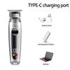 KEMEI cabeça de óleo Clipper KM-2261 LCD digital USB de alta potência cortador de cabelo elétrico cortador elétrico
