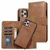 Capa de Couro Magnética Destacável para Celular com Logotipo Personalizado Adequada para Apple iPhone 17 Capa Flip de Couro Fábrica Personalizada para Exportação