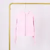 Moletom Lulu com Capuz, Zíper Completo, Corte Solto, Com Etiqueta, Em Estoque, Entrega Direta, Etiqueta Dourada, Zíper Dourado, Estilo Casual Curto, Forrado com Fleece