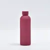 Bestseller transfronterizo botella deportiva de boca pequeña taza térmica de acero inoxidable con logo, alto valor estético, botella de agua de gran capacidad para regalo
