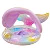 Anillo de natación de sirena con lentejuelas de ensueño para bebés de 3 a 6 años, anillo de asiento para bebés de 0 a 6 años, anillo de natación con volante, venta al por mayor