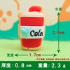 Pegamento en crema epoxi DIY taza de agua casera paquete de material de carcasa de teléfono móvil accesorios de resina arcoíris Corona Sol Jengibre Pastel Hombre