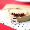 Nueva pulsera caliente de Navidad para mujer popular europea y americana Santa pareja pulsera de novias joyería transfronteriza