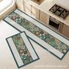 Tapetes de Piso para Cocina Estilo Retro Americano, Absorbentes de Agua, Secado Rápido, Tapetes de Diatomeas, Para Hogar, Restaurante, Resistentes a Manchas, Fácil Cuidado, Antideslizantes
