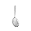 Cuchara de sopa corta martillada de acero inoxidable para uso en el hogar y restaurantes, Cuchara para servir, Cuchara para arroz, Cucharón para harina, Cucharón de sopa grande