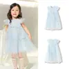 Saias Infantis Balabala Vestidos Infantis 2025 Novo Estilo de Verão Moda Princesa Saia de Renda para Crianças Maiores