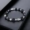 Estilo europeo y americano, pulsera de acero de titanio transfronteriza que no se decolora, ajustable, con un tacto lujoso y de alta gama, adecuada tanto para hombres como para mujeres, un accesorio moderno y versátil
