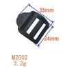 Mercadorias de fábrica fivela de olho fivela trapezoidal curva ajuste de alça de mochila fivela de quatro barras fivela de escada plana fivela de ajuste de plástico