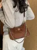 2026 Nueva Moda Otoño Invierno Bolso Versátil Moda Cadena de Cuadros de Diamantes Bolso Cruzado Bolso de Hombro Único para Mujer Bolso de Axila Transfronterizo
