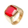 Anillo geométrico de acero inoxidable de moda europea y americana para primavera, accesorio de negocio para ir al trabajo