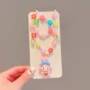 Colar Infantil Desenho Animado Menina Contas Fofa Pequena Princesa Joias Joias Meninas Moda Bebê Acessórios Sanrio