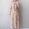 Nova Camisola de Manga Curta Mianchun Shijia para Mulheres, Camisola com Laço no Pescoço, Tamanho Grande, Roupa de Casa Preguiçosa e Solta, Vestido Feminino