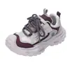 Zapatos deportivos para niños, nueva colección otoño 2026, zapatos para niños, tallas medianas y grandes, parte superior de piel, estilo "dad shoes", zapatos de vestir sencillos para niñas, zapatillas de correr para niños