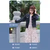AliExpress desejo Amazon novo mais vendido jaqueta jeans com miçangas feminina versátil jaqueta casual solta com pérolas