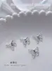 Joias para Nail Art de Borboleta Nova Cor Super Brilhante Diamante Olho de Cavalo Borboleta Oca Estereoscópica Acessórios de Decoração para Unhas de Liga