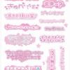 [Caliente] amor pegatinas de tarjeta goo japonesa corazón de niña pegatinas rosas material para cuenta de mano DIY pegatinas decorativas