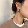 Pendientes de perlas de champán de lujo ligeros de alta calidad para mujer, elegantes, retro, exquisitos, con personalidad de moda, que combinan con todo.