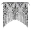 Estilo de Comercio Exterior Europeo y Americano Combinación de Encaje Negro Camino de Mesa de Halloween Mantel de Telaraña de Halloween Tela Decorativa para el Festival de Fantasmas