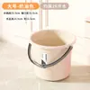 Balde de Agua Doméstico de Gran Capacidad con Tapa, Cubo Grueso de Almacenamiento de Agua Grande, Juego de Cubos para Dormitorio de Estudiantes, Cubo para Remojo de Pies y Lavandería