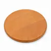 Posavasos redondos de madera, posavasos para tazas de té, posavasos para tazas de café, bases resistentes al calor para mesa, bases domésticas anti quemaduras, simples y prácticas