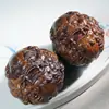 Sakyamuni Xadrez Agarwood Esculpido Pixiu Bola de Saúde Bola de Fitness Peça de Manuseio Peça de Brinquedo Portátil Masculina