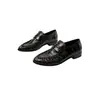 2026 Nuevos Mocasines Plisados de Moda Retro Estilo Británico para Mujer, Elegantes Zapatos de Piel Ultrasuave Estilo Old Money para Mujer
