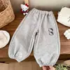 Conjunto de Sudadera con Estampado de Dibujos Animados Lindo para Niñas Primavera y Otoño Nuevo Adorno de Encaje Casual Holgado Ropa Deportiva Conjunto de Dos Piezas