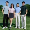 Playeras tipo polo con estampado de logo personalizado, Ropa de trabajo corporativa, Camisetas de manga corta de verano, Camisas publicitarias con cuello para hombre y mujer, Bordado