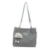 Bolsas para Mulheres 2026 Novo Estilo Outono Versão Coreana Estudante Aula Simples e Fashionável Bolsa de Ombro Grande Capacidade Bolsa Tote para o Dia a Dia